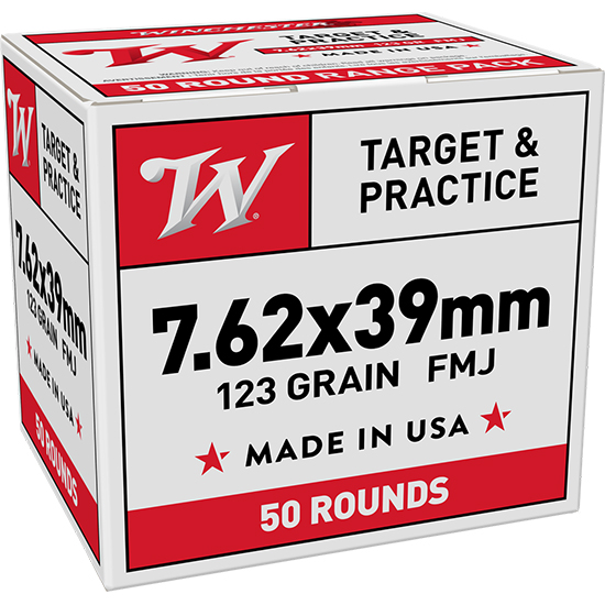 WIN LC 7.62X39 123GR FMJ 50RD BULK 50/10 - Sale